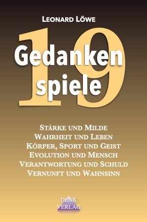 Gedankenspiele 19 - Gedrucktes Buch