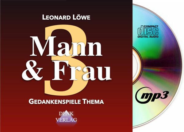 Gedankenspiele Thema 3: Mann & Frau Hörbuch CD