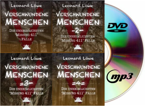 Verschwundene Menschen 1-4 Hörbücher DVD